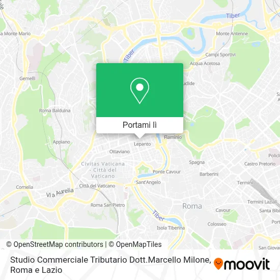 Mappa Studio Commerciale Tributario Dott.Marcello Milone