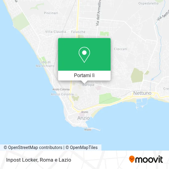 Mappa Inpost Locker