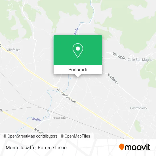 Mappa Montellocaffè