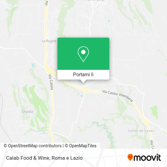 Mappa Calab Food & Wine