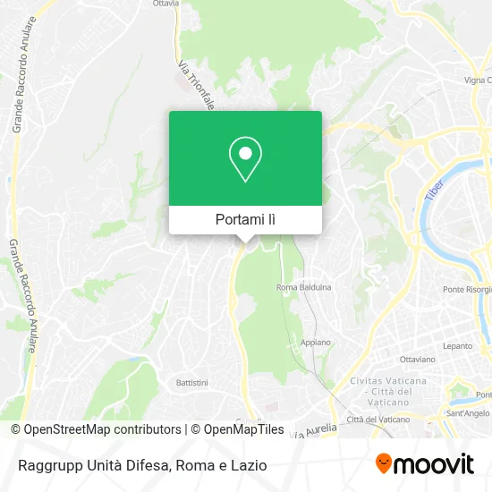 Mappa Raggrupp Unità Difesa