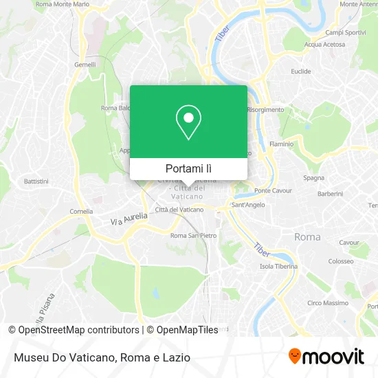 Mappa Museu Do Vaticano