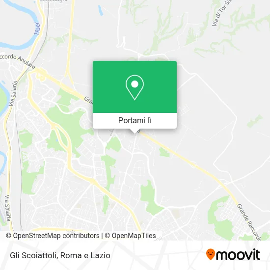Mappa Gli Scoiattoli