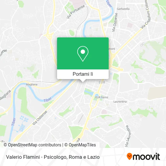 Mappa Valerio Flamini - Psicologo