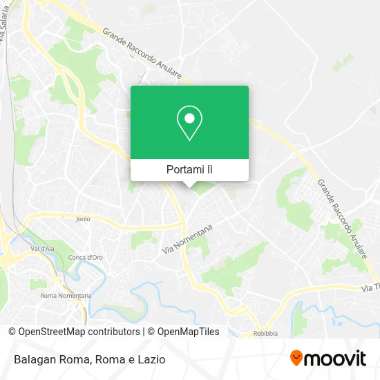 Mappa Balagan Roma
