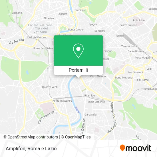 Mappa Amplifon