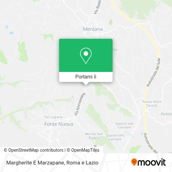 Mappa Margherite E Marzapane