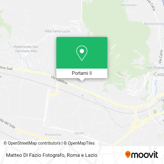 Mappa Matteo Di Fazio Fotografo