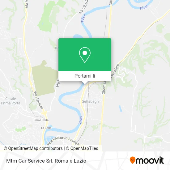 Mappa Mtm Car Service Srl