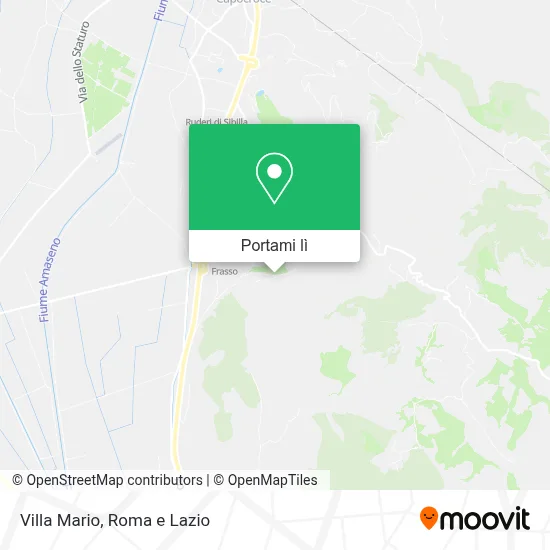 Mappa Villa Mario