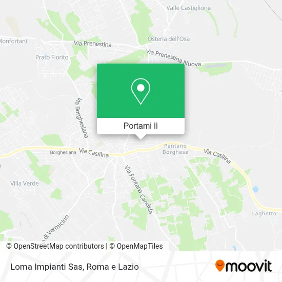 Mappa Loma Impianti Sas