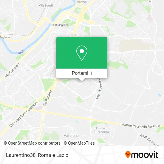 Mappa Laurentino38