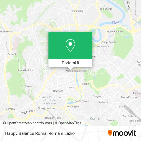 Mappa Happy Balance Roma