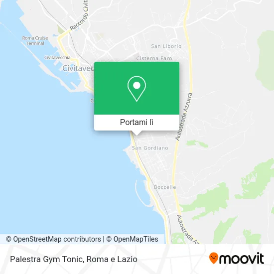 Mappa Palestra Gym Tonic