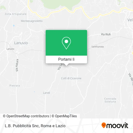 Mappa L.B. Pubblicità Snc