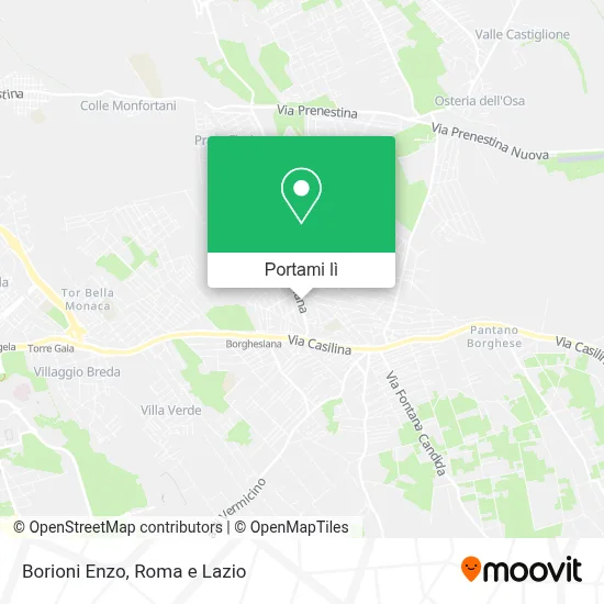 Mappa Borioni Enzo