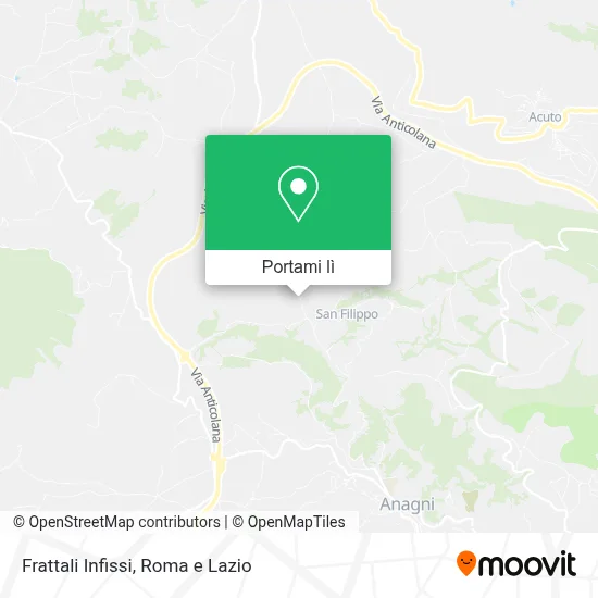 Mappa Frattali Infissi