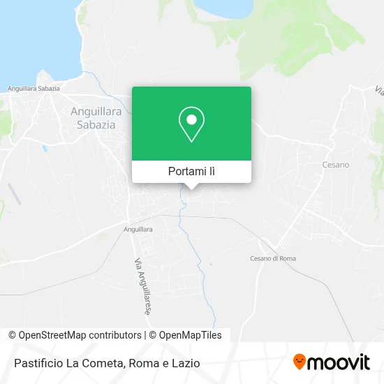Mappa Pastificio La Cometa