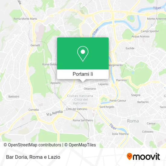 Mappa Bar Doria