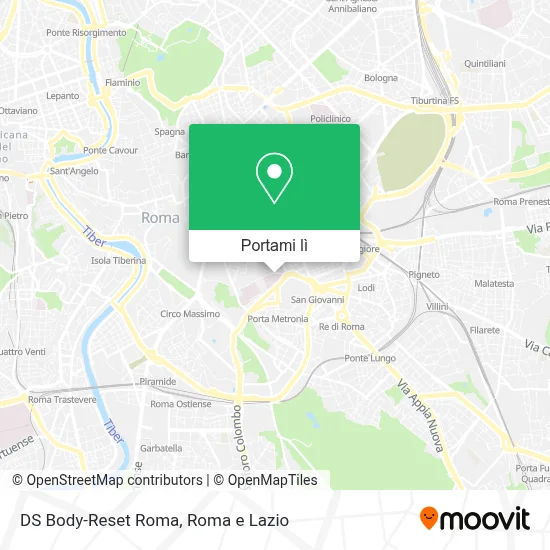 Mappa DS Body-Reset Roma