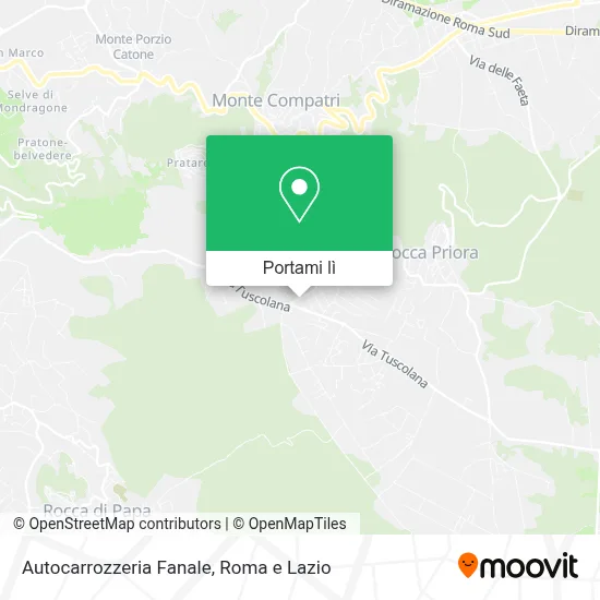 Mappa Autocarrozzeria Fanale
