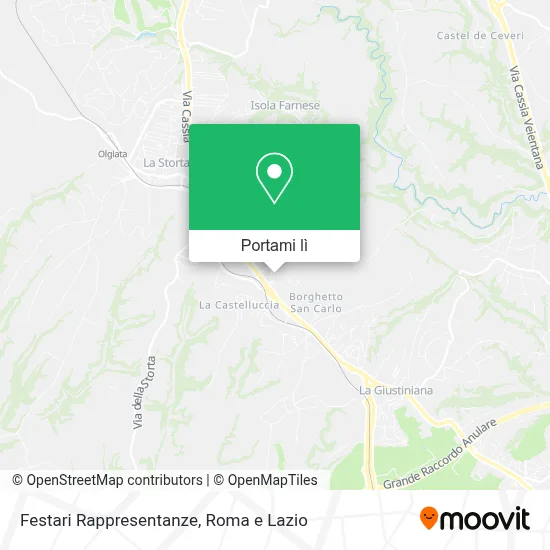 Mappa Festari Rappresentanze