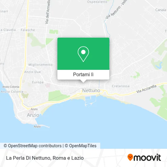 Mappa La Perla Di Nettuno