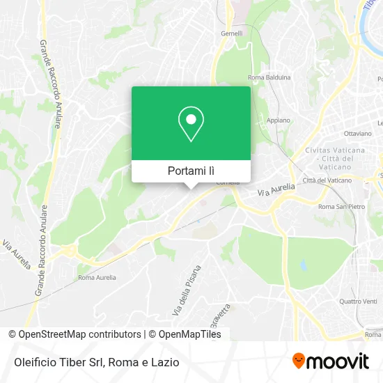 Mappa Oleificio Tiber Srl