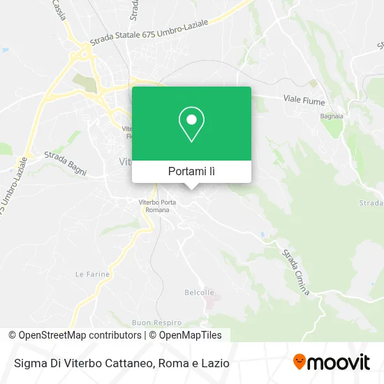 Mappa Sigma Di Viterbo Cattaneo