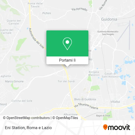 Mappa Eni Station