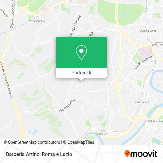 Mappa Barberia Artino