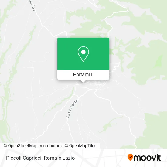 Mappa Piccoli Capricci