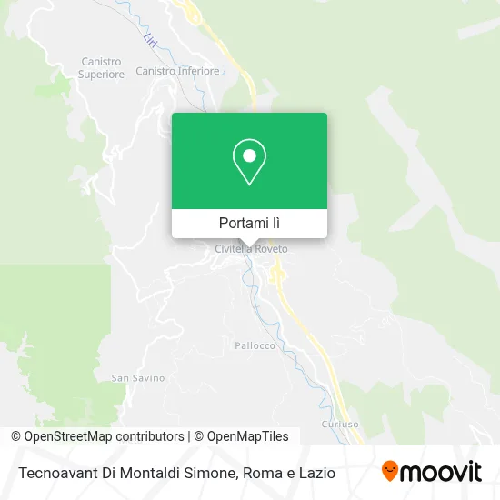 Mappa Tecnoavant Di Montaldi Simone