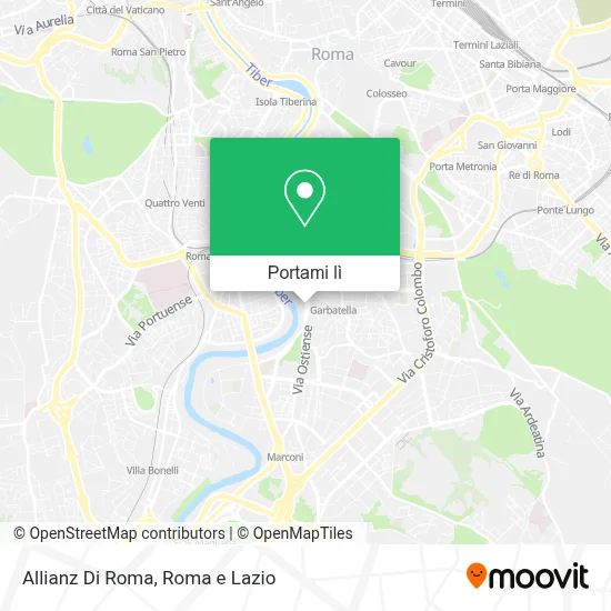Mappa Allianz Di Roma