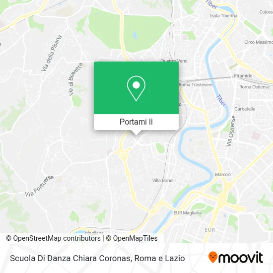 Mappa Scuola Di Danza Chiara Coronas