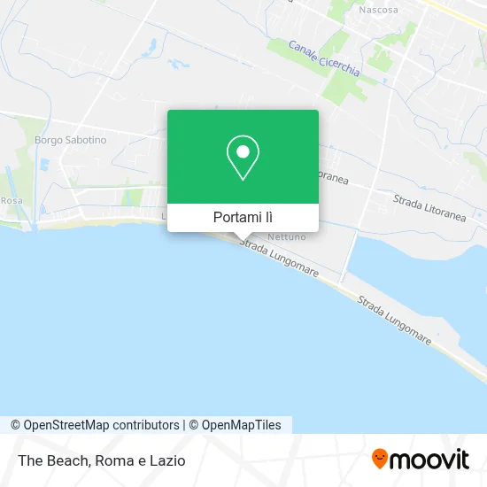 Mappa The Beach