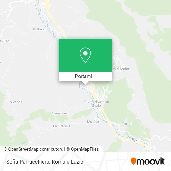 Mappa Sofia Parrucchiera