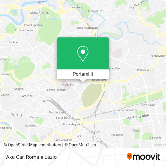 Mappa Axa Car