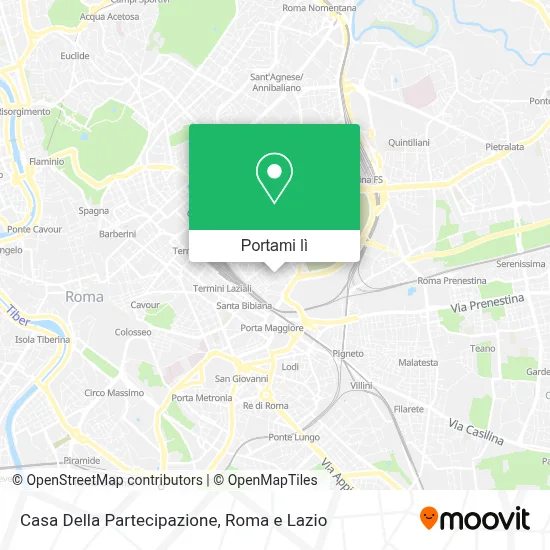 Mappa Casa Della Partecipazione