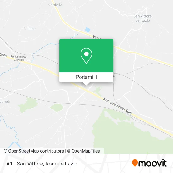 Mappa A1 - San Vittore