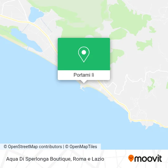 Mappa Aqua Di Sperlonga Boutique