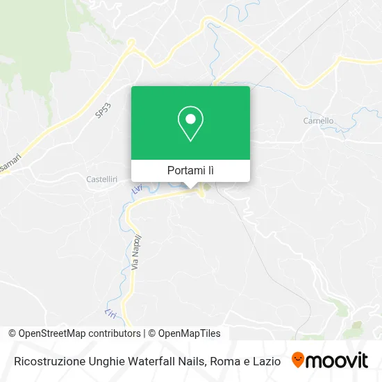 Mappa Ricostruzione Unghie Waterfall Nails