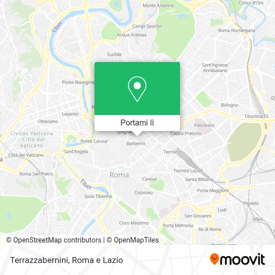 Mappa Terrazzabernini