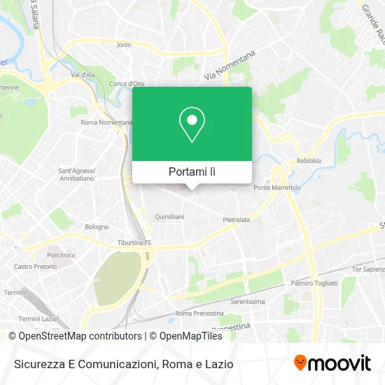 Mappa Sicurezza E Comunicazioni