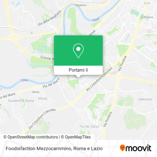 Mappa Foodisfaction Mezzocammino