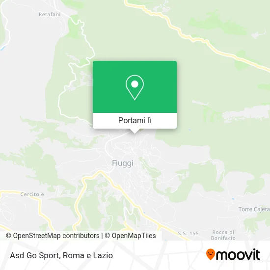 Mappa Asd Go Sport