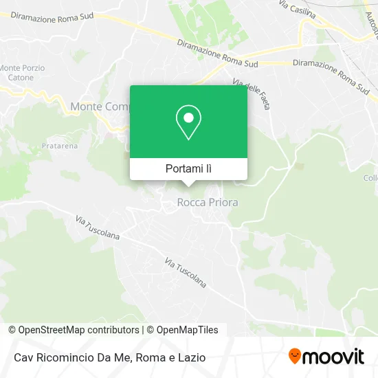 Mappa Cav Ricomincio Da Me