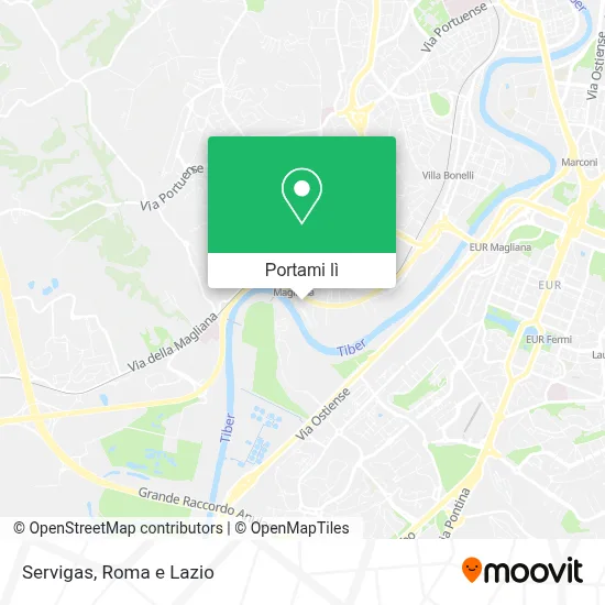 Mappa Servigas