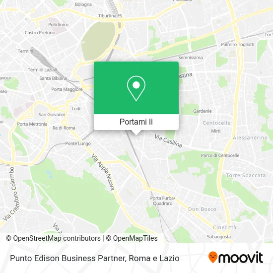 Mappa Punto Edison Business Partner