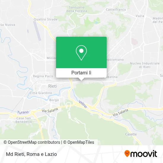 Mappa Md Rieti
